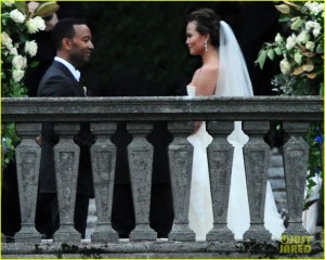 Wedding of John Legend and Chrissy Teigen in Cernobbio, Italy NO WEB ITALY
